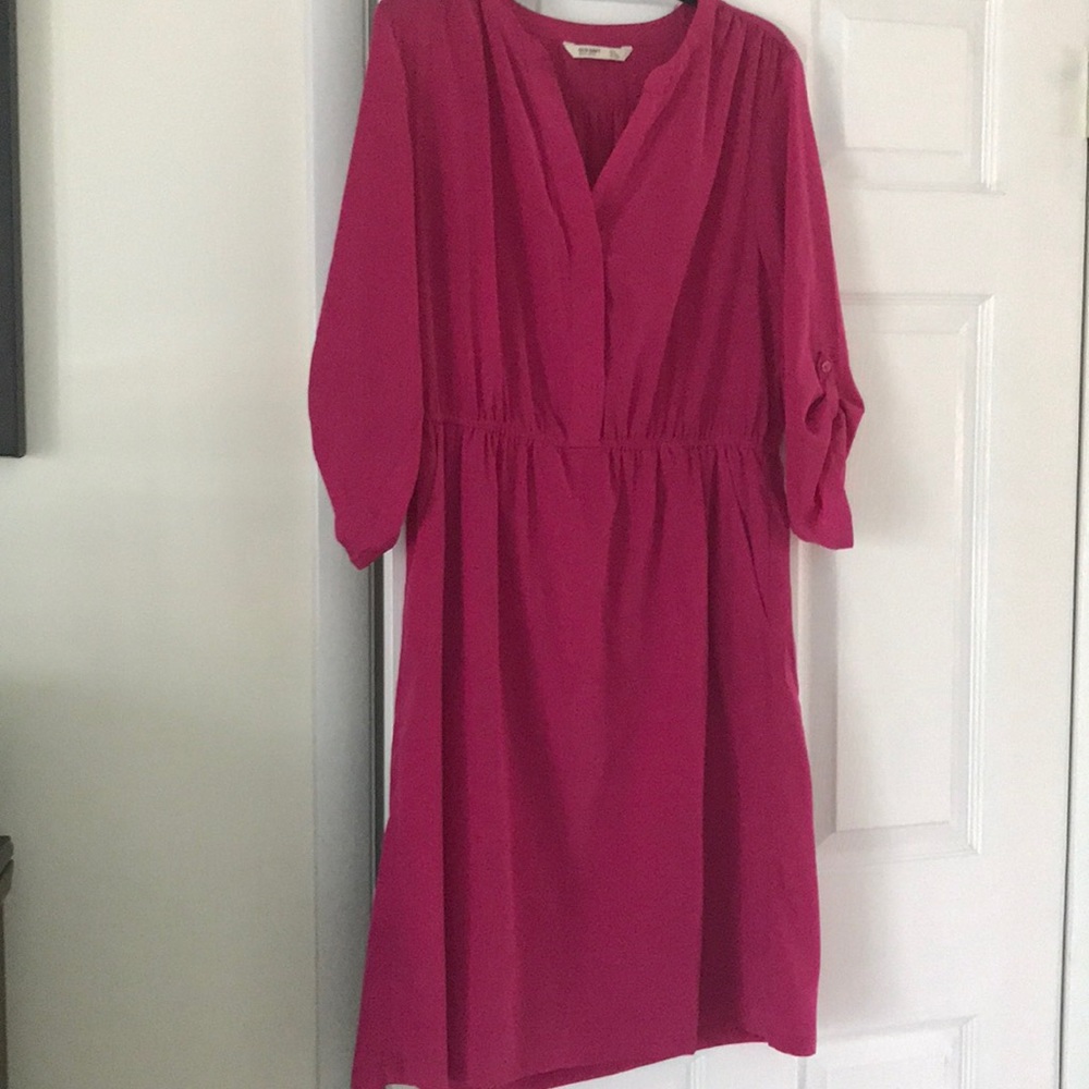Pink Fun Summer Shirt Dress